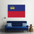 Liechtenstein Flag Canvas Wall Art-4 Horizontal-Gallery Wrap-34" x 24"-Tiaracle