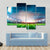 Stadium At Night Canvas Wall Art-3 Horizontal-Gallery Wrap-37" x 24"-Tiaracle