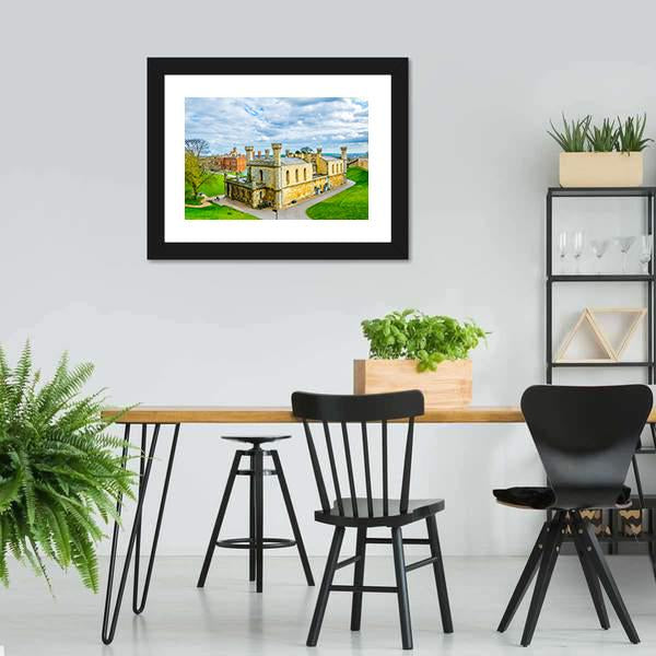 Lincoln Castle England Canvas Wall Art-3 Horizontal-Gallery Wrap-25" x 16"-Tiaracle
