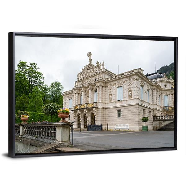 Linderhof Palace Canvas Wall Art-3 Horizontal-Gallery Wrap-25" x 16"-Tiaracle