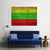 Lithuania Flag On Brick Wall Canvas Wall Art-1 Piece-Gallery Wrap-36" x 24"-Tiaracle