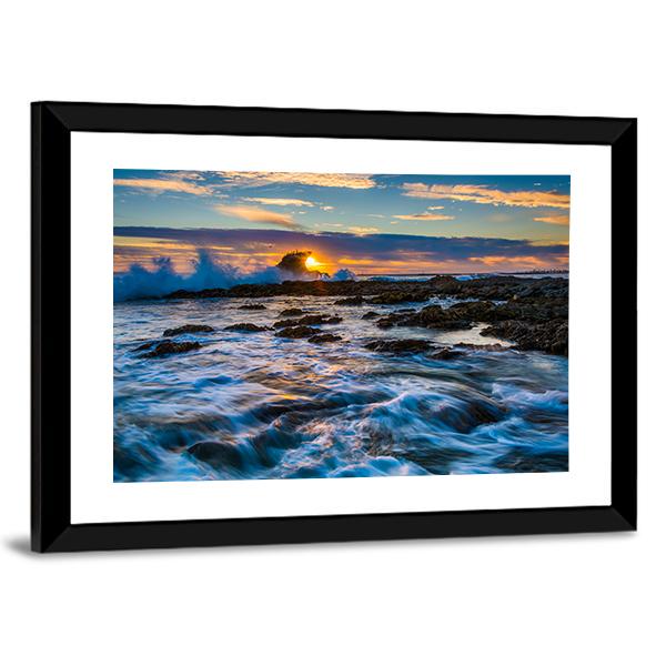 Little Corona Beach Panoramic Canvas Wall Art-1 Piece-36" x 12"-Tiaracle
