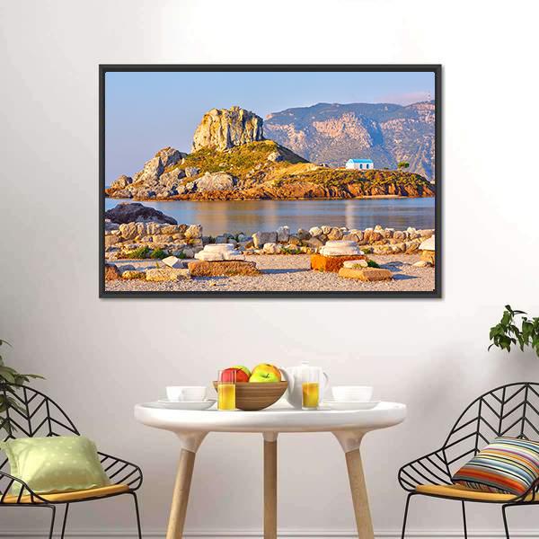 Little Island Kastri Canvas Wall Art-5 Horizontal-Gallery Wrap-22" x 12"-Tiaracle