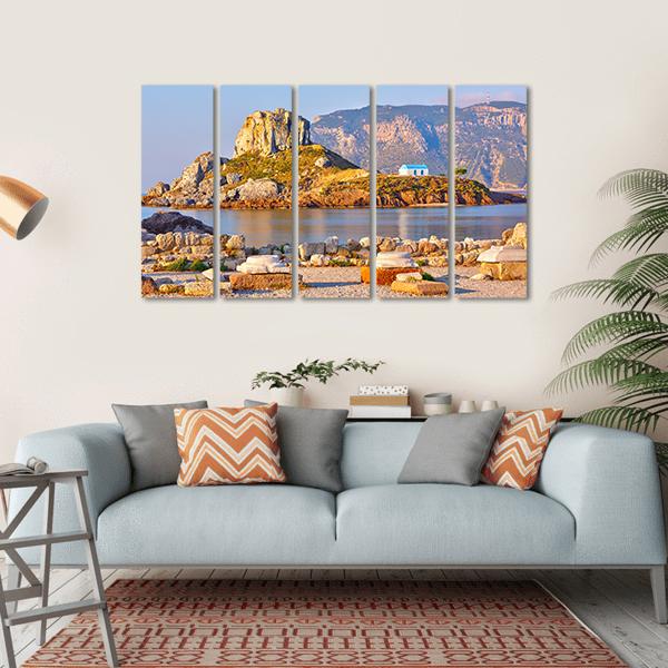 Little Island Kastri Canvas Wall Art-5 Horizontal-Gallery Wrap-22" x 12"-Tiaracle