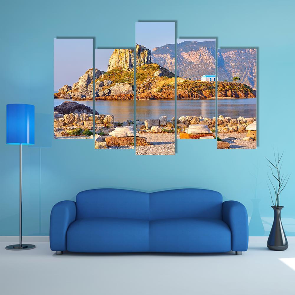 Little Island Kastri Canvas Wall Art-1 Piece-Gallery Wrap-48" x 32"-Tiaracle