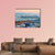 LNG Tanks At Port Of Barcelona Canvas Wall Art-4 Pop-Gallery Wrap-50" x 32"-Tiaracle