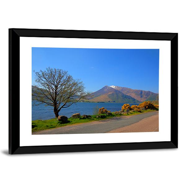 Loch Leven Lochaber Geopark Canvas Wall Art-3 Horizontal-Gallery Wrap-25" x 16"-Tiaracle