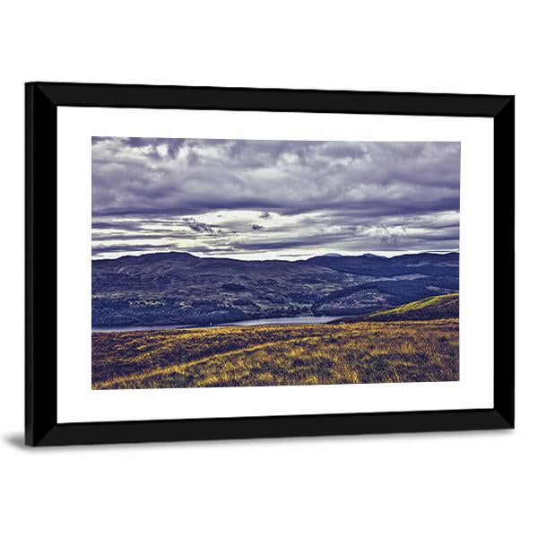 Loch Tay Scotland Canvas Wall Art-3 Horizontal-Gallery Wrap-25" x 16"-Tiaracle