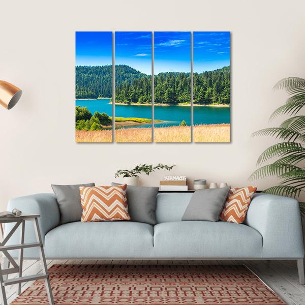 Lokvarsko Lake Croatia Canvas Wall Art-4 Horizontal-Gallery Wrap-34" x 24"-Tiaracle