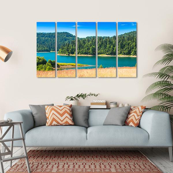 Lokvarsko Lake Croatia Canvas Wall Art-5 Horizontal-Gallery Wrap-22" x 12"-Tiaracle