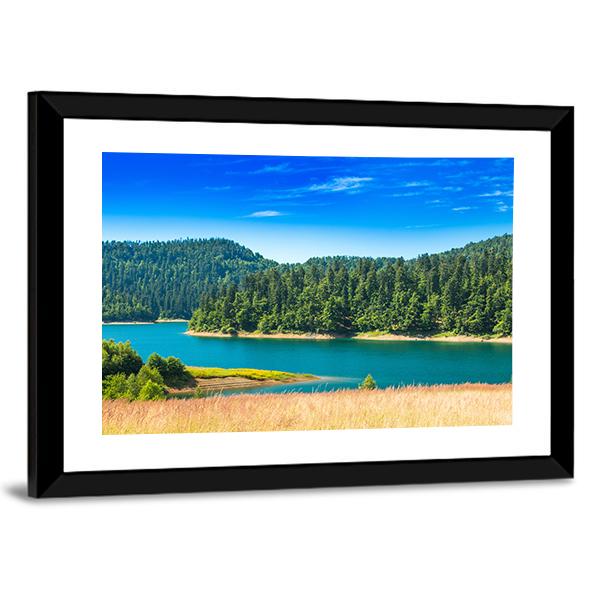 Lokvarsko Lake Croatia Canvas Wall Art-3 Horizontal-Gallery Wrap-25" x 16"-Tiaracle