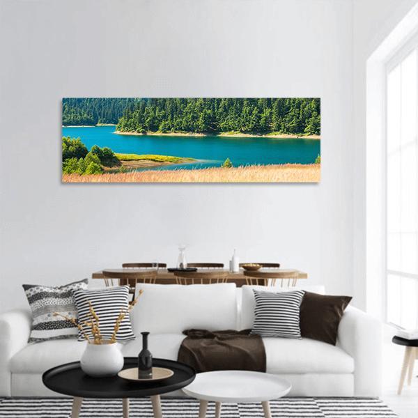 Lokvarsko Lake Croatia Panoramic Canvas Wall Art-1 Piece-36" x 12"-Tiaracle