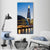 London Skyline At Sunrise Vertical Canvas Wall Art-3 Vertical-Gallery Wrap-12" x 25"-Tiaracle