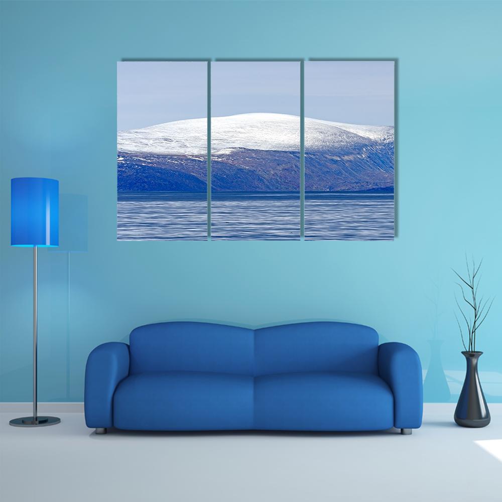 Lonely Rocks In Baffin Island Canvas Wall Art-3 Horizontal-Gallery Wrap-37" x 24"-Tiaracle