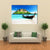 Boat On Poda Island Canvas Wall Art-5 Horizontal-Gallery Wrap-22" x 12"-Tiaracle