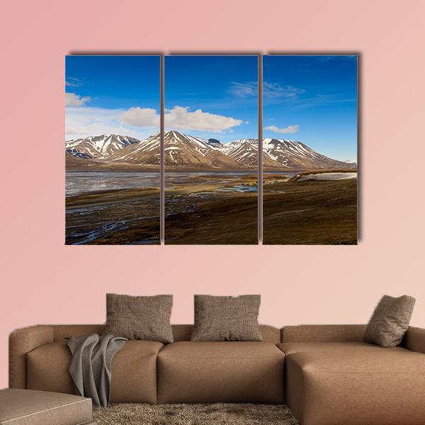 Svalbard Norway Canvas Wall Art-3 Horizontal-Gallery Wrap-37" x 24"-Tiaracle