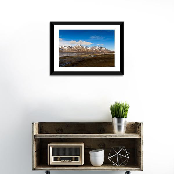 Svalbard Norway Canvas Wall Art-1 Piece-Framed Print-20" x 16"-Tiaracle