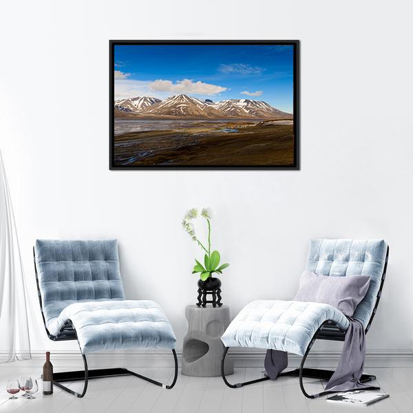 Svalbard Norway Canvas Wall Art-3 Horizontal-Gallery Wrap-25" x 16"-Tiaracle