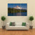 Lake & Mount Hood Canvas Wall Art-4 Pop-Gallery Wrap-50" x 32"-Tiaracle