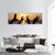Love Sign Language At The Sunset Panoramic Canvas Wall Art-1 Piece-36" x 12"-Tiaracle