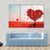 Love Tree In Autumn Canvas Wall Art-1 Piece-Gallery Wrap-48" x 32"-Tiaracle
