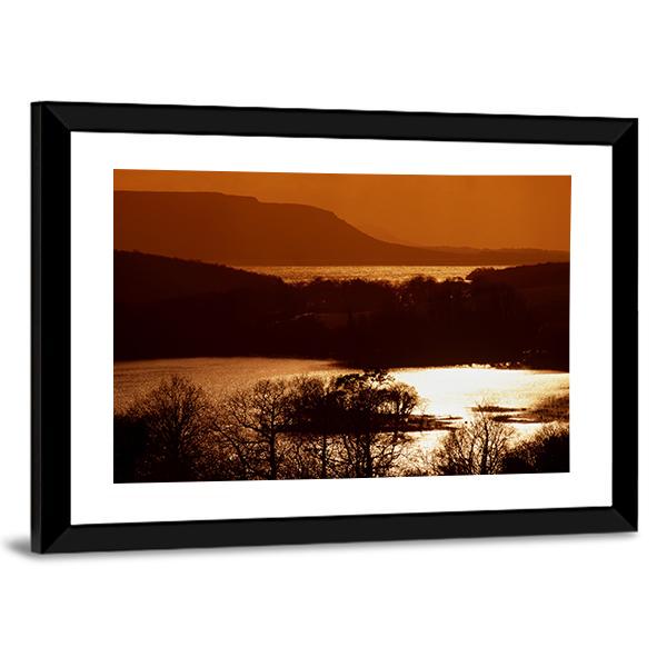 Lower Lough Erne Canvas Wall Art-3 Horizontal-Gallery Wrap-25" x 16"-Tiaracle