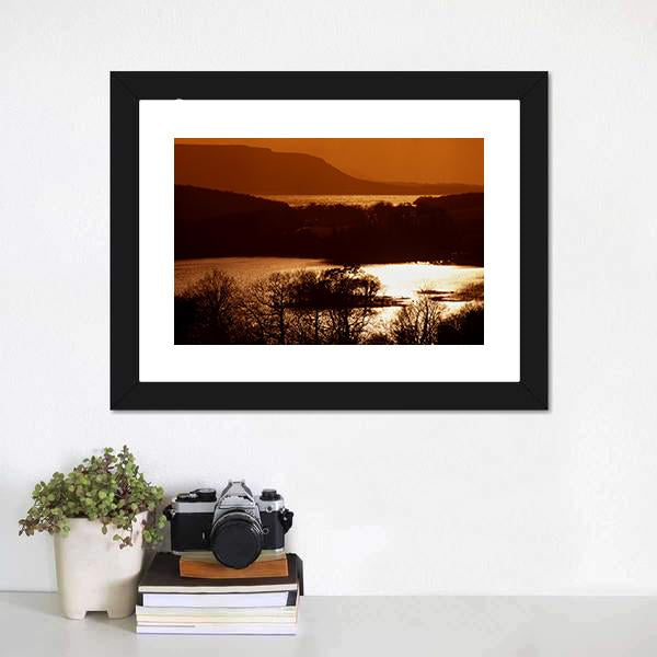 Lower Lough Erne Canvas Wall Art-1 Piece-Framed Print-20" x 16"-Tiaracle
