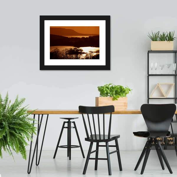 Lower Lough Erne Canvas Wall Art-3 Horizontal-Gallery Wrap-25" x 16"-Tiaracle