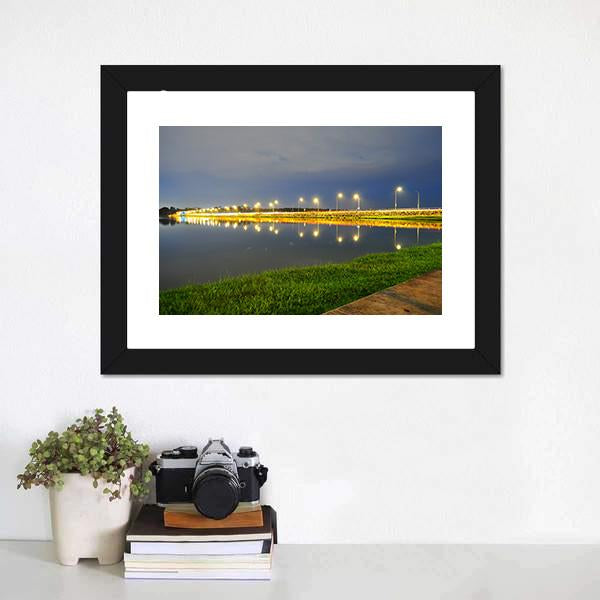 Lower Seletar Reservoir Canvas Wall Art-1 Piece-Framed Print-20" x 16"-Tiaracle