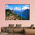 Lugano City With Lake Canvas Wall Art-3 Horizontal-Gallery Wrap-37" x 24"-Tiaracle