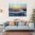 Luxury Cruise Ship Sailing At Sunset Canvas Wall Art-4 Horizontal-Gallery Wrap-34" x 24"-Tiaracle