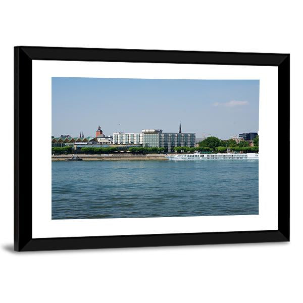 Luxury Hilton Hotel Canvas Wall Art-3 Horizontal-Gallery Wrap-25" x 16"-Tiaracle