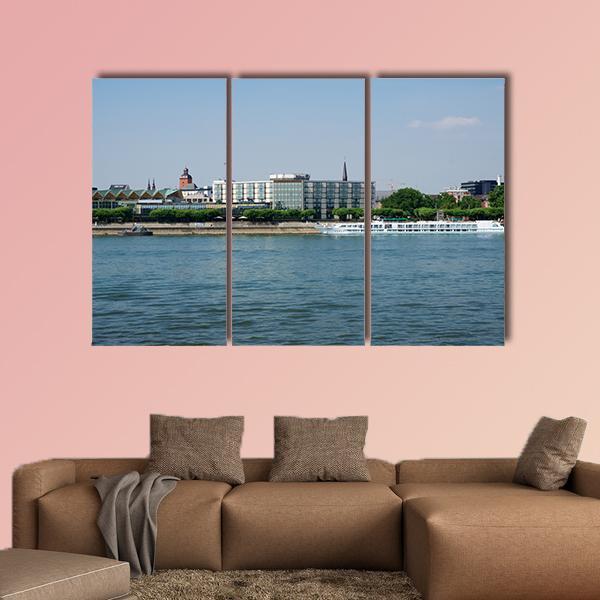 Luxury Hilton Hotel Canvas Wall Art-3 Horizontal-Gallery Wrap-25" x 16"-Tiaracle