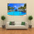 Luxury Resort In Mauritius Canvas Wall Art-4 Pop-Gallery Wrap-50" x 32"-Tiaracle