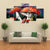 Magical Mushrooms In Forest Canvas Wall Art-3 Horizontal-Gallery Wrap-37" x 24"-Tiaracle