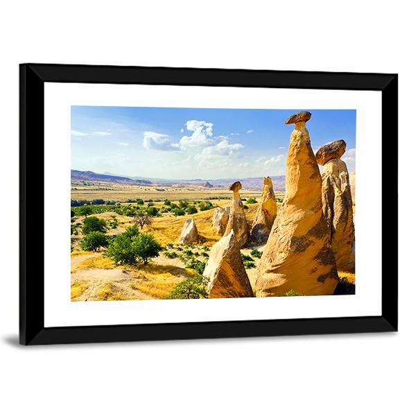 Magnificent Rock Landscape Canvas Wall Art-5 Horizontal-Gallery Wrap-22" x 12"-Tiaracle