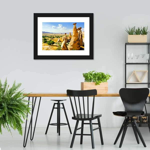 Magnificent Rock Landscape Canvas Wall Art-5 Horizontal-Gallery Wrap-22" x 12"-Tiaracle