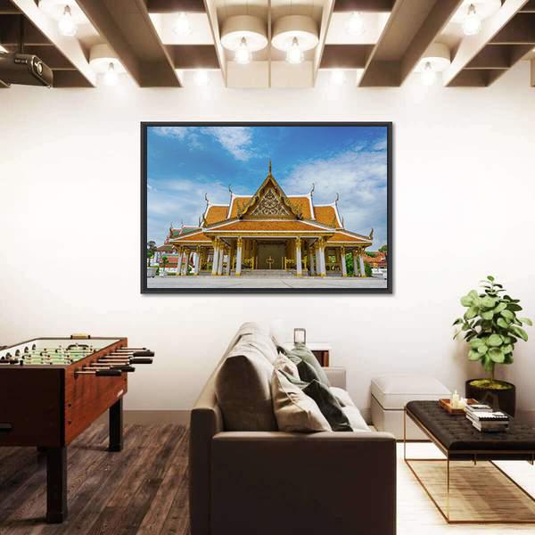 Mahajetsadabodin Royal Pavilion Canvas Wall Art-5 Horizontal-Gallery Wrap-22" x 12"-Tiaracle