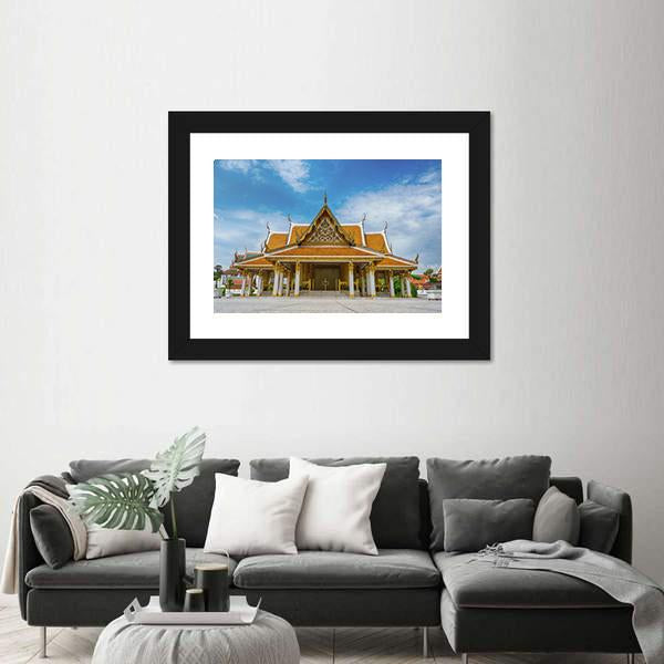 Mahajetsadabodin Royal Pavilion Canvas Wall Art-5 Horizontal-Gallery Wrap-22" x 12"-Tiaracle