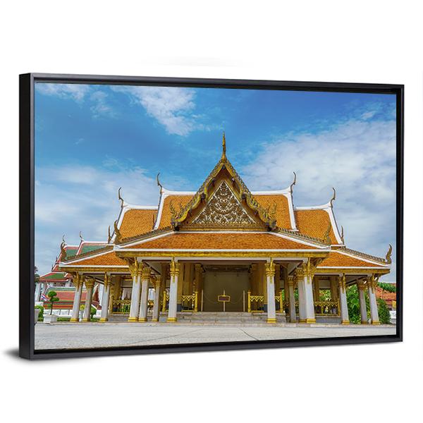 Mahajetsadabodin Royal Pavilion Canvas Wall Art-5 Horizontal-Gallery Wrap-22" x 12"-Tiaracle