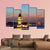 Maiden's Tower In Istanbul Canvas Wall Art-1 Piece-Gallery Wrap-48" x 32"-Tiaracle