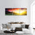 Majestic Sunset In Mountain Panoramic Canvas Wall Art-1 Piece-36" x 12"-Tiaracle