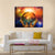 Man In Sphere Glass Canvas Wall Art-1 Piece-Gallery Wrap-48" x 32"-Tiaracle