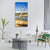 Mangrove Area With Lake Vertical Canvas Wall Art-3 Vertical-Gallery Wrap-12" x 25"-Tiaracle