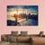 Manhattan After Sunset Canvas Wall Art-3 Horizontal-Gallery Wrap-37" x 24"-Tiaracle