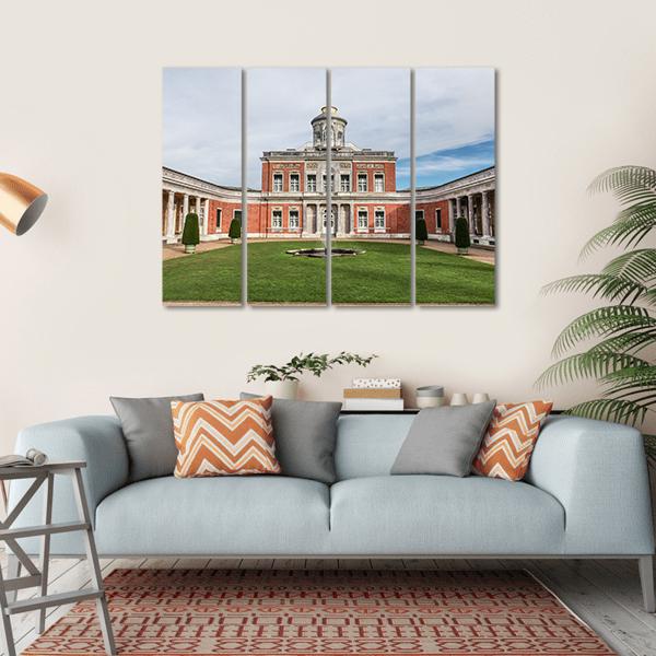 Marble Palace In Germany Canvas Wall Art-4 Horizontal-Gallery Wrap-34" x 24"-Tiaracle