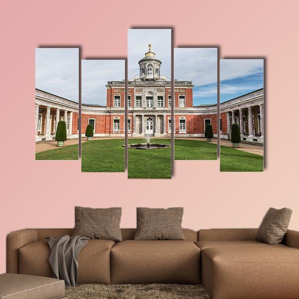 Marble Palace In Germany Canvas Wall Art-5 Pop-Gallery Wrap-47" x 32"-Tiaracle