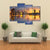 Marina Bay With Skyline Canvas Wall Art-4 Pop-Gallery Wrap-50" x 32"-Tiaracle