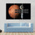 Mars With Space Probe Canvas Wall Art-4 Pop-Gallery Wrap-50" x 32"-Tiaracle