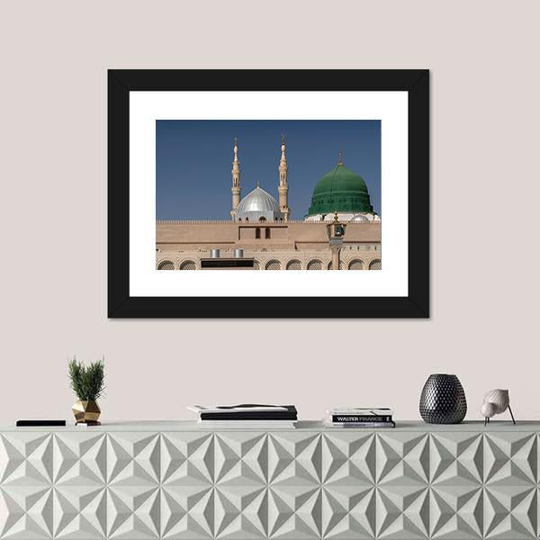 Masjid Al-Haram Panoramic Canvas Wall Art-1 Piece-36" x 12"-Tiaracle